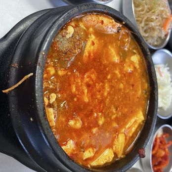 SGD Tofu House - 2. Combination Soft Tofu Soup - Korean Near Me - Santa Clara, California SGD Tofu House - 2. Combination Soft Tofu Soup - Korean Near Me - Santa Clara, California