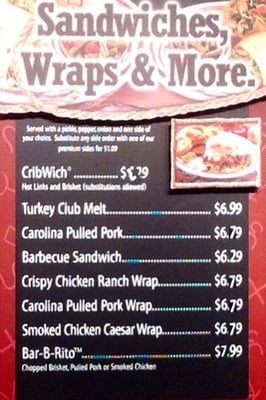 Menu photo 2 RibCrib BBQ Springfield, MO