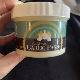 Garlic paste Garlic paste