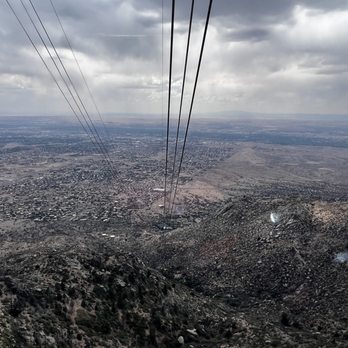 Sandia Peak Tramway - View near top - Ski Resorts Near Me - Albuquerque, New Mexico Sandia Peak Tramway - View near top - Ski Resorts Near Me - Albuquerque, New Mexico