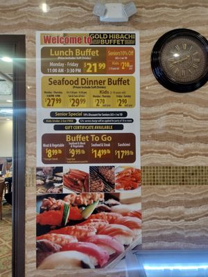 Menu photo 3 Gold Hibachi Buffet Alhambra, CA Menu photo 3 Gold Hibachi Buffet Alhambra, CA