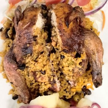 Esther’s Son’s Kitchen - Crnd hern stuffed black beans rices. - Bars Near Me - Geneva, New York