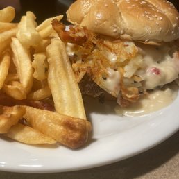 Slamburger- with pepper jack queso
