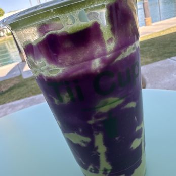 Tii Cup - Ube matcha latte!! - Bubble Tea Near Me - Chandler, Arizona Tii Cup - Ube matcha latte!! - Bubble Tea Near Me - Chandler, Arizona