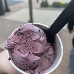Batch Microcreamery - Raspberry Oreo ice cream