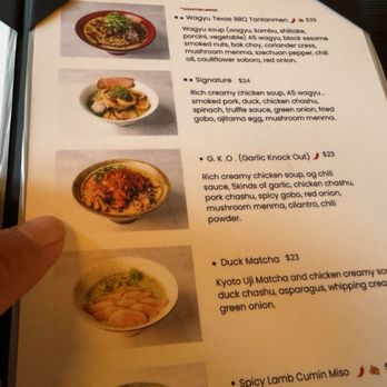Mensho - I ordered the Garlic Knockout from the menu - Noodles Near Me - Houston, Texas Mensho - I ordered the Garlic Knockout from the menu - Noodles Near Me - Houston, Texas