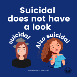 Hope Gatekeepers - Learn the warning signs of a suicidal person.