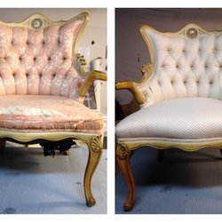 Matsercrafts Custom Upholstery - Before and after
