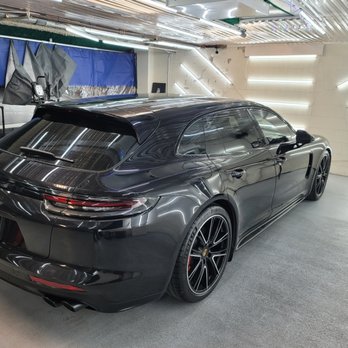 All Black Tints - - 2021 Porsche Panamera 
- 20% Rear 30% Front Two. - Car Window Tinting Near Me