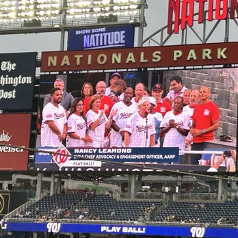 Nationals Park - AARP women executive team - Stadiums & Arenas Near Me - Washington, DC, District of Columbia Nationals Park - AARP women executive team - Stadiums & Arenas Near Me - Washington, DC, District of Columbia