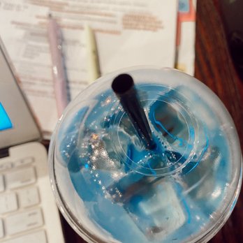 Cafe Blue - Iced blue latte - Cafes Near Me - Buford, Georgia Cafe Blue - Iced blue latte - Cafes Near Me - Buford, Georgia