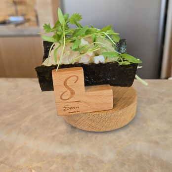 Sora - Red snapper cilantro Yuzu - Sushi Bars Near Me - Los Angeles, California