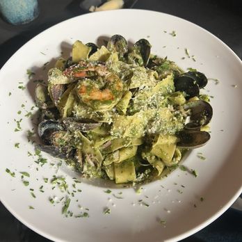 Alley - The pesto was perfectly nutty and the seafood was fresh as you could get wow - Steakhouses Near Me - Los Angeles, California Alley - The pesto was perfectly nutty and the seafood was fresh as you could get wow - Steakhouses Near Me - Los Angeles, California