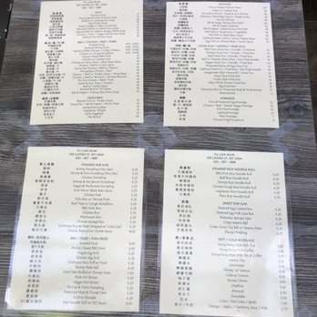Fu Lam Mum - Menus - Dim Sum Near Me - Mountain View, California