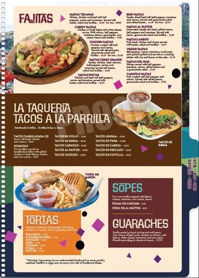 Menu photo 4 Cerro Grande Mexican Restaurant New Bern, NC Menu photo 4 Cerro Grande Mexican Restaurant New Bern, NC