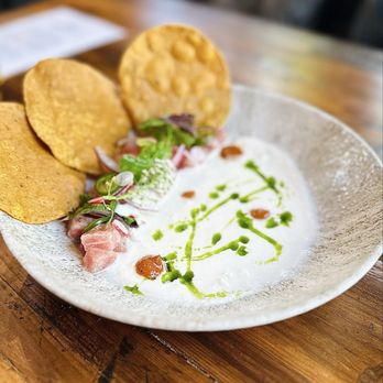 Xiquita - Tuna ceviche with coconut - Mexican Near Me - Denver, Colorado Xiquita - Tuna ceviche with coconut - Mexican Near Me - Denver, Colorado