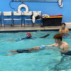 Blake Swim School - My Lucas is now 6 years old and has been training in Blake Swim School for one year. Now he has joined the Brea swimming team.