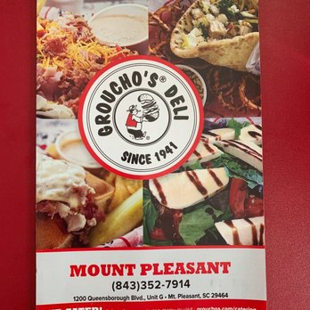 Groucho's Deli - Delis Near Me - Mount Pleasant, South Carolina