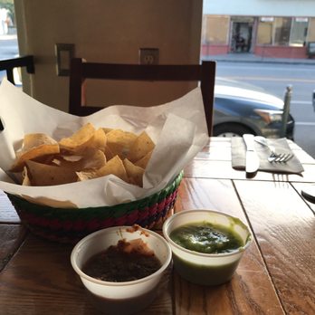Los Agaves - Habanero and guacamole salsa. Guac salsa has a nice kick to it. - Tacos Near Me - Santa Barbara, California Los Agaves - Habanero and guacamole salsa. Guac salsa has a nice kick to it. - Tacos Near Me - Santa Barbara, California