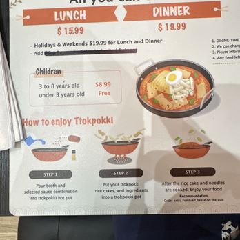 Escape Tteokbokki - Menu - Korean Near Me - Carrollton, Texas