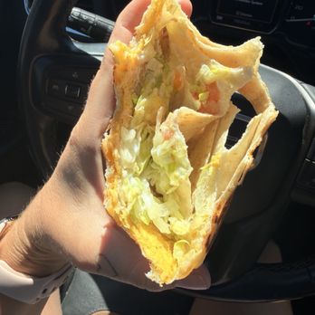Taco Bell - Crunchwrap with no meat.... - Fast Food Near Me - Loomis, California Taco Bell - Crunchwrap with no meat.... - Fast Food Near Me - Loomis, California