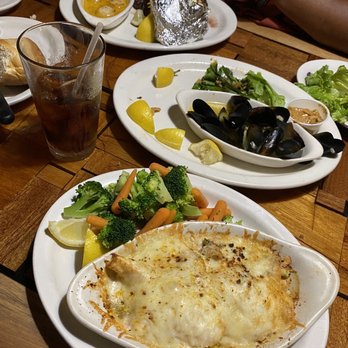Pelican's Restaurant - The "crab stuffed sole" was actually white fish topped with cheese over imitation crab. It tasted extremely fishy. - Seafood Near Me - Midwest City, Oklahoma Pelican's Restaurant - The "crab stuffed sole" was actually white fish topped with cheese over imitation crab. It tasted extremely fishy. - Seafood Near Me - Midwest City, Oklahoma