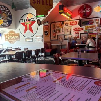 Mom's Diner - Dining area decor is awesome - Diners Near Me - Archbold, Ohio Mom's Diner - Dining area decor is awesome - Diners Near Me - Archbold, Ohio