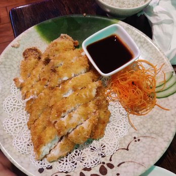 Yummy Asian cuisine - Fish katsu (breaded fish - the menu did not say what type of fish) - Asian Fusion Near Me - Palmer, Massachusetts
