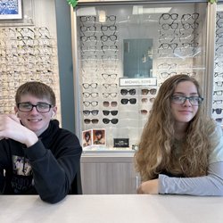Canyon City Eyecare - Picking out new glasses at Canyon City Eyecare.