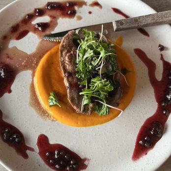 Prospect Gourmand - Duck breasts before I cut into it - New American Near Me - Beverly Hills, California
