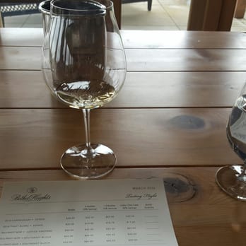 Bethel Heights Vineyard - Tasting list and Chardonnay. - Wine Tasting Room Near Me - Salem, Oregon