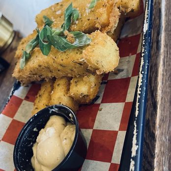 Burgundian - Polenta fries! The best I've ever had!!! - Food Trucks Near Me - Attleboro, Massachusetts