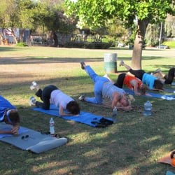 Fat Busters Boot Camp - Working on the BUNS!!!