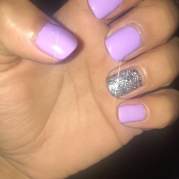 Victorian Nails - Gel manicure with silver accent - Nail Salons Near Me - San Diego, California Victorian Nails - Gel manicure with silver accent - Nail Salons Near Me - San Diego, California