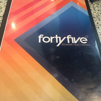 Forty Five Degrees - Sushi Bars Near Me - Indianapolis, Indiana Forty Five Degrees - Sushi Bars Near Me - Indianapolis, Indiana