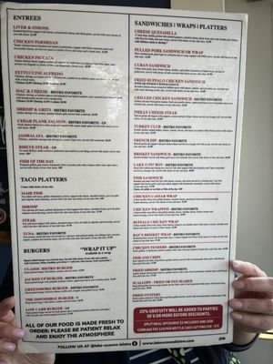 Menu photo 5 Lake Oconee Bistro Eatonton, GA