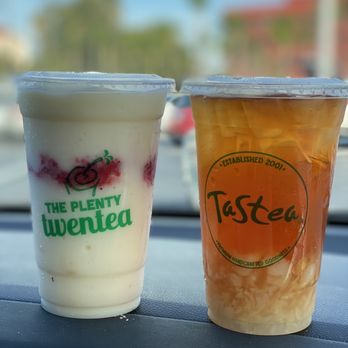 Tastea - Ooh La La & flavored black tea with lychee juice and Logan bits - Coffee & Tea Near Me - Alhambra, California Tastea - Ooh La La & flavored black tea with lychee juice and Logan bits - Coffee & Tea Near Me - Alhambra, California