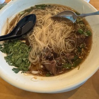 Narunya's - "Beef Pho". Not authentic at all... - Thai Near Me - Belton, Texas