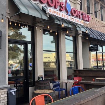 Scoops On Tap - Outside - Ice Cream & Frozen Yogurt Near Me - Covina, California