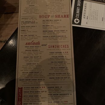 Culinary Dropout - Menu - New American Near Me - Scottsdale, Arizona Culinary Dropout - Menu - New American Near Me - Scottsdale, Arizona