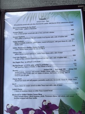 Menu photo 8 Keylime Bistro Boca Grande, FL