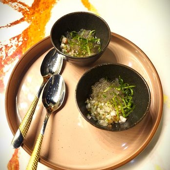 Carte Blanche - Granita (amuse bouche) - Asian Fusion Near Me - Honolulu, Hawaii