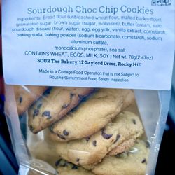 Glastonbury Farmers Market - Sourdough chocolate chip cookies by SOUR