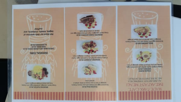 Menu photo 6 Wade Park Cafe Raleigh, NC