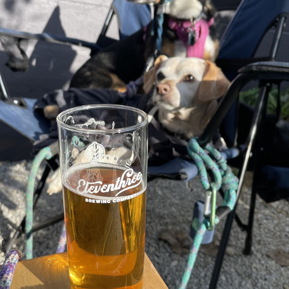 Eleventhree Brewing Company - Dog friendly with great beers (offered in three sizes)! Medium size shown. - Breweries Near Me - Chardon, Ohio Eleventhree Brewing Company - Dog friendly with great beers (offered in three sizes)! Medium size shown. - Breweries Near Me - Chardon, Ohio
