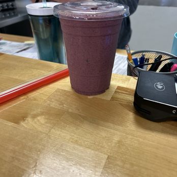 Agape Juices - Customized smoothie the owner Stephanie made me!!! It was so good. She listened to all my needs/concerns. Super friendly and patient. - Juice Bars & Smoothies Near Me - Foley, Alabama