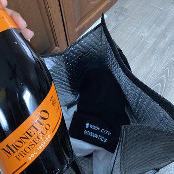 Windy City Orthodontics - Prosecco, a beanie, and goodies for my teeth! - Orthodontists Near Me - Chicago, Illinois