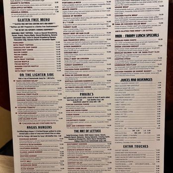 Egg Headz Café - They've a vast menu to order from: many offerings are presented on both sides of the menu. - American Near Me - Tinley Park, Illinois