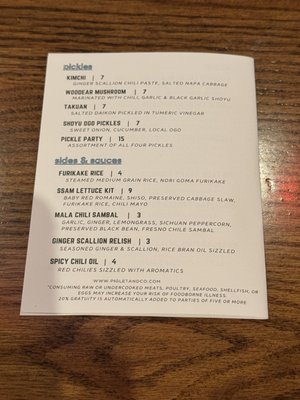 Menu photo 6 Piglet & Co San Francisco, CA Menu photo 6 Piglet & Co San Francisco, CA