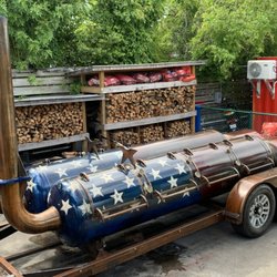 Wholly Cow The Best BBQ - Our Smoker